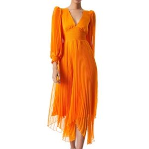Alice + Olivia Sion Sunbrust Dress